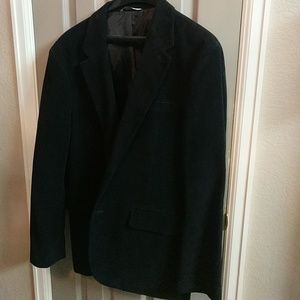 Mens black casual sport coat